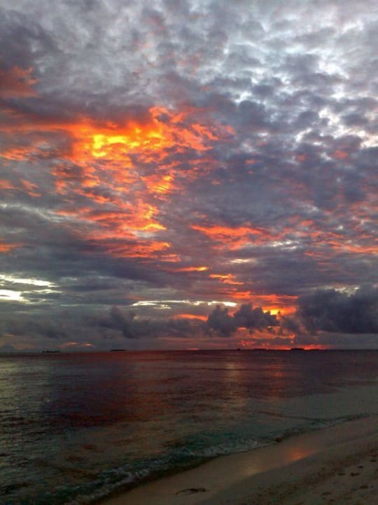 Sonnenuntergang Vilamendhoo Island Resort & Spa