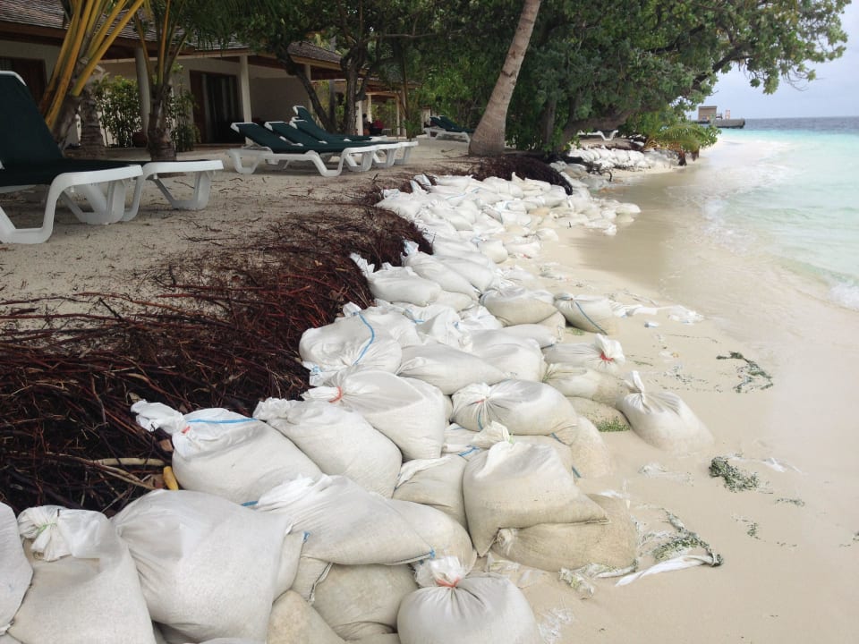 Südseite bei Jacuzzi- und Beachbungalows Vilamendhoo Island Resort & Spa