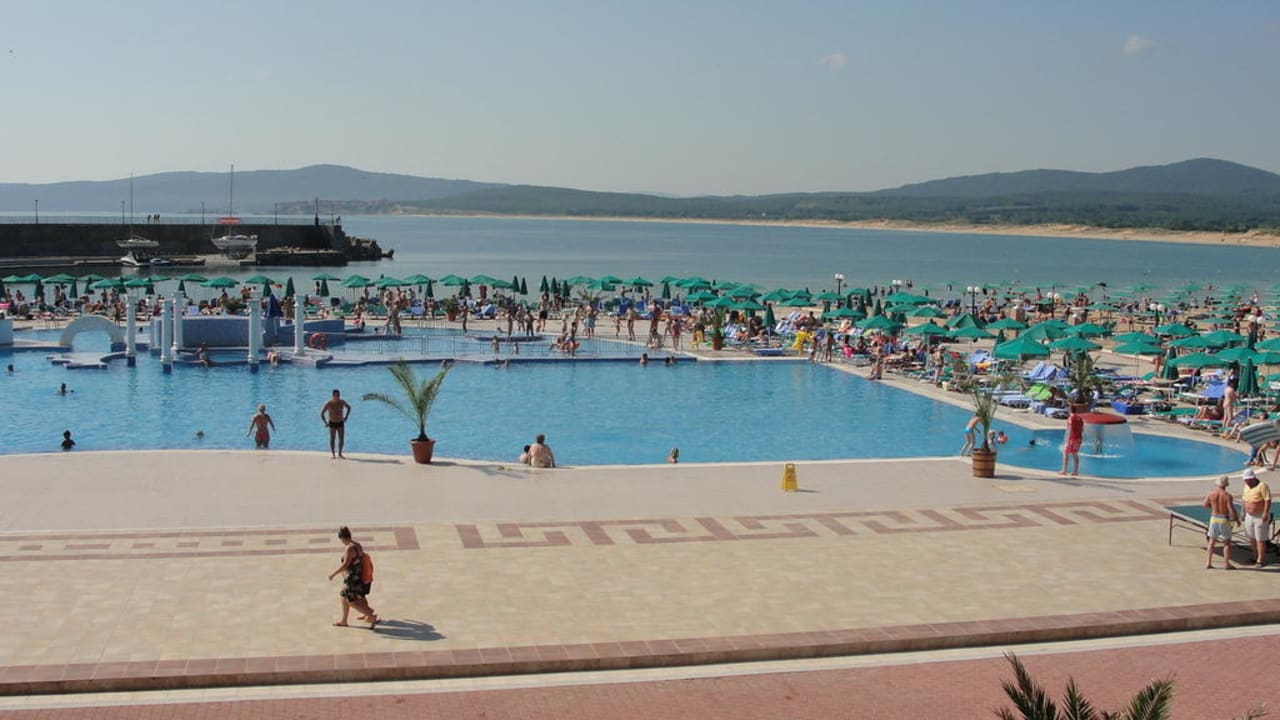 Widok na basen Duni Royal Resort - Marina Beach