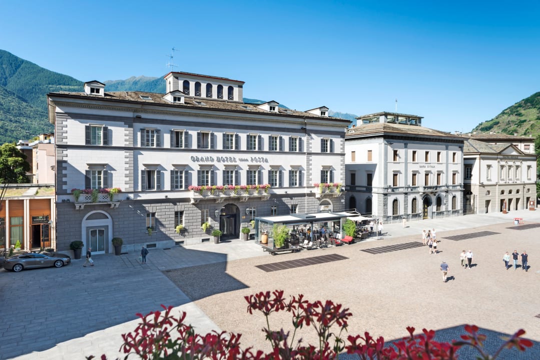 Außenansicht Grand Hotel Della Posta