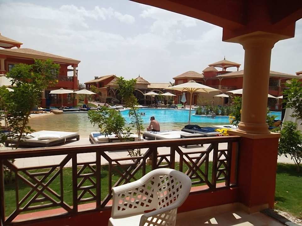 Unsere Terrassenausblick Pickalbatros Alf Leila Wa Leila Resort - Neverland Hurghada