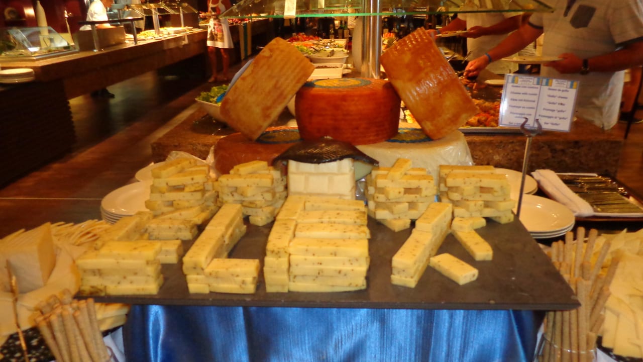 Käse spezialiteten Elba Carlota Beach & Golf Resort