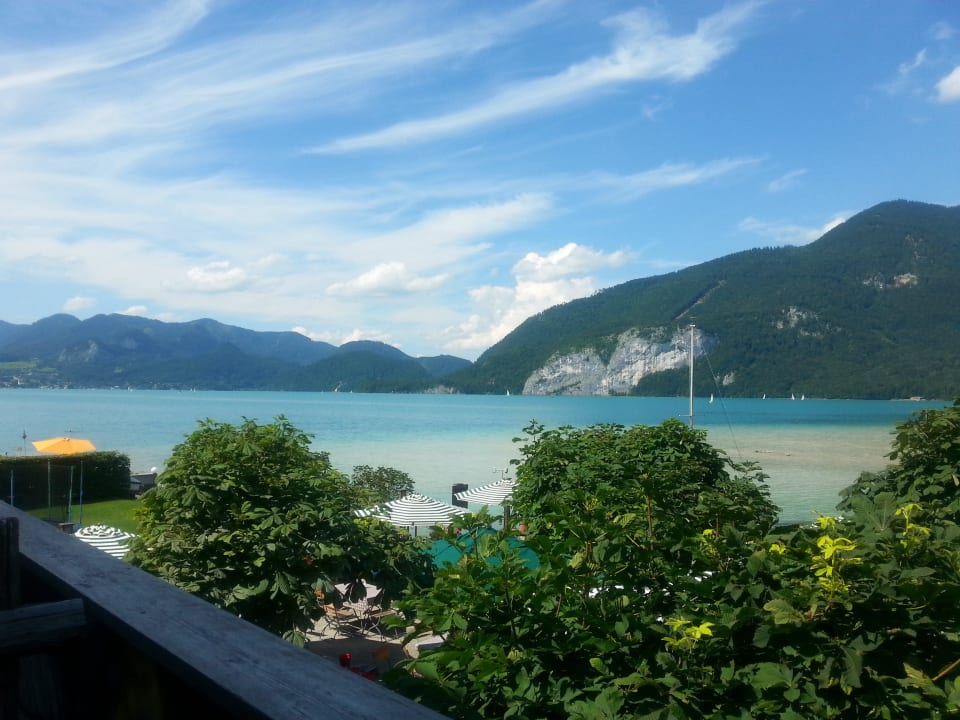 Super Ausblick vom Zimmer Hotel Seegasthof Gamsjaga