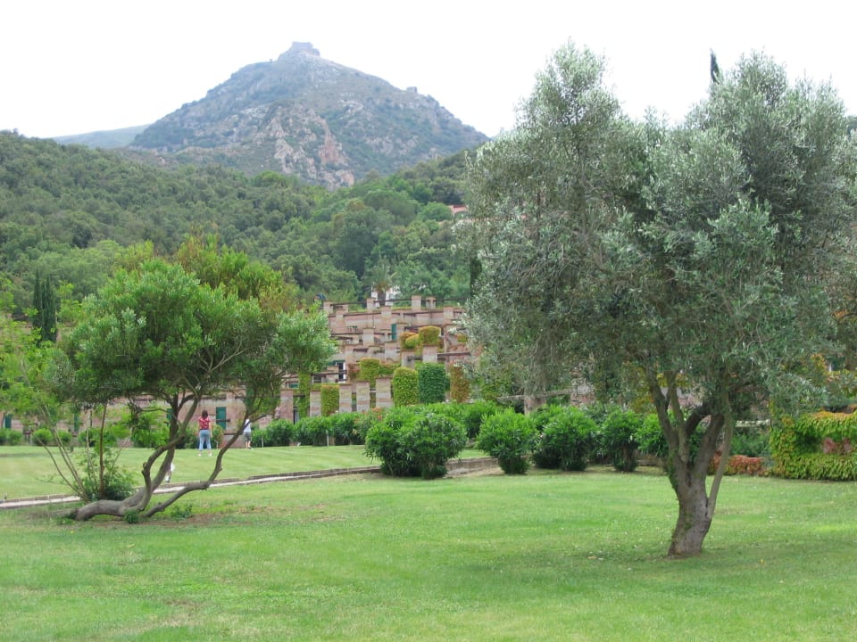 Blick auf die Volterraio Residenz Sant'Anna Del Volterraio