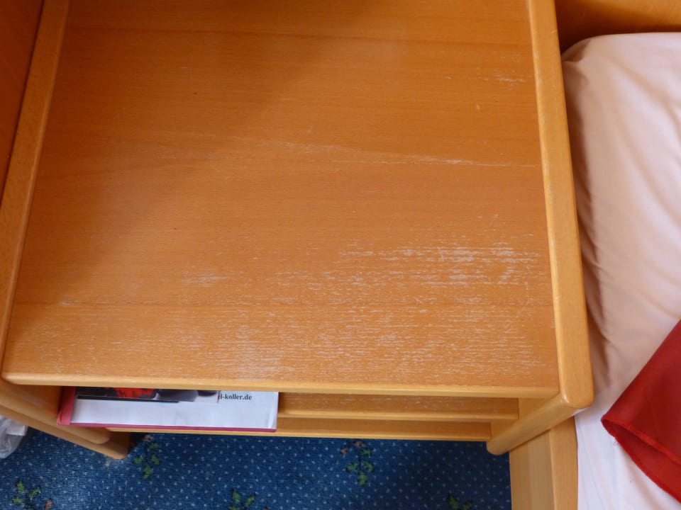 Zustand des Mobiliars Landhotel Koller