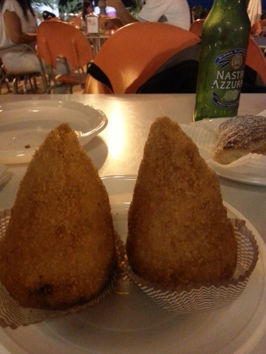 Arancino al ragu  Hotel Tysandros