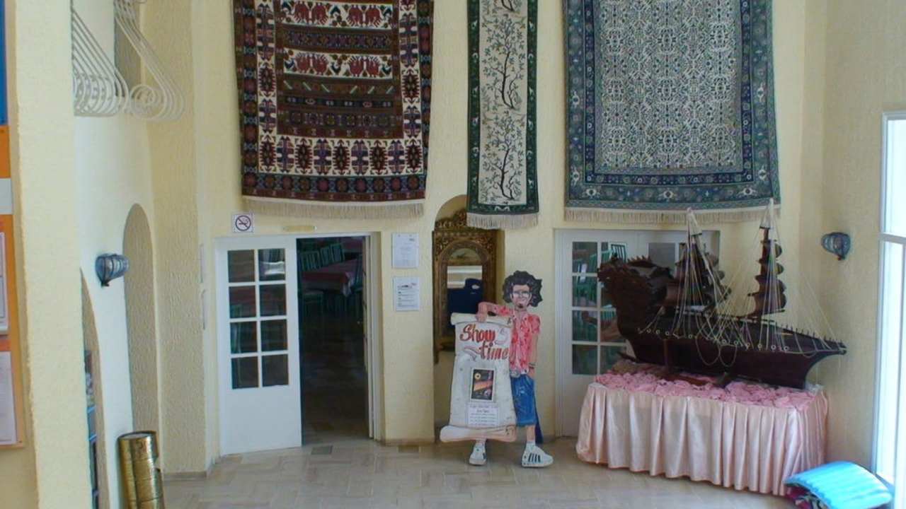 Eingang zum Restaurant Mahdia Beach & Aquapark