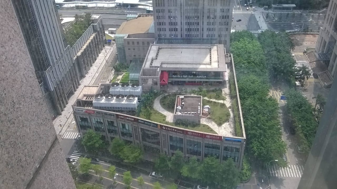 Ausblick vom Zimmer Crowne Plaza - Shenzhen Futian, an IHG Hotel