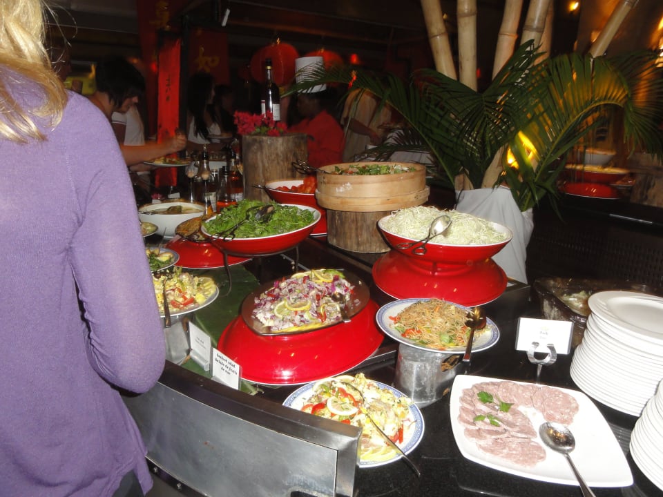 Salatbuffet Mauricia Beachcomber Resort & Spa