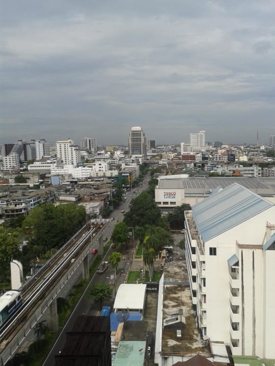 Blick vom Hotelzimmer-Fenster auf Bangkok Siam@Siam Design Hotel Bangkok