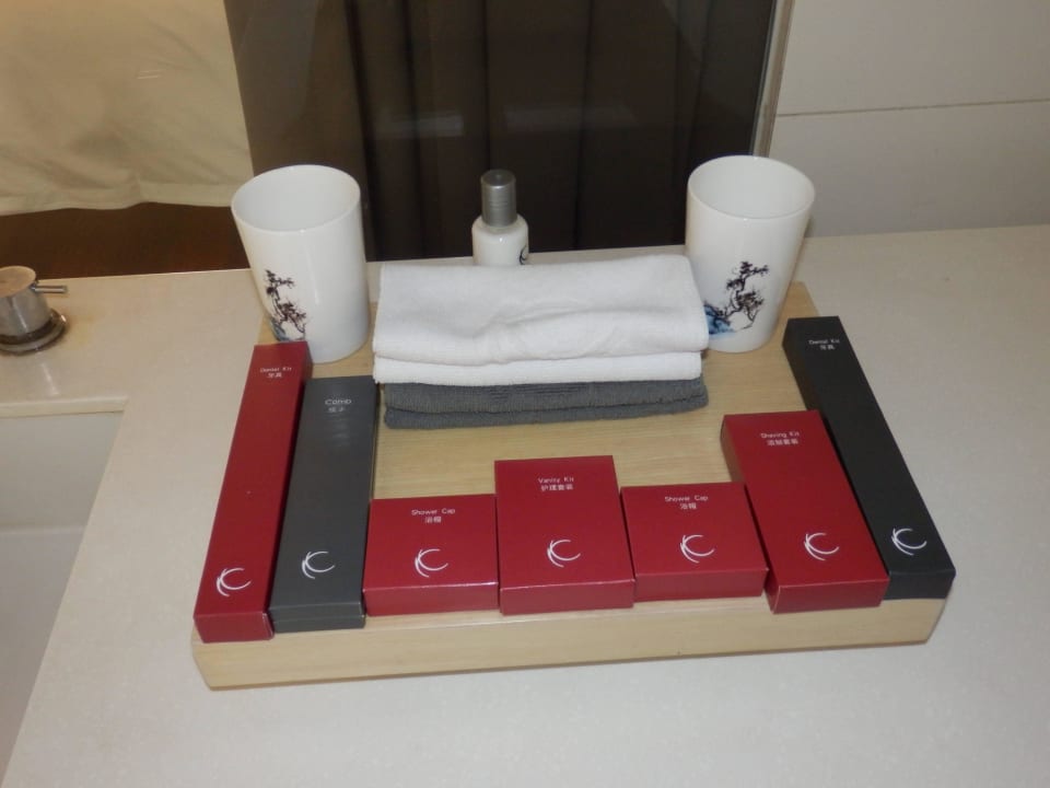 Geschenke im Zimmer 6613 Hotel Kapok