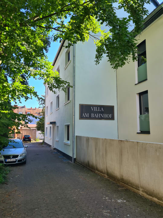 Außenansicht Villa am Bahnhof in Fulda