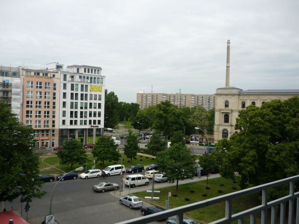Ausblick Balkon "Grand Suite" TopDomizil - Apartments Platz vor dem Neuen Tor