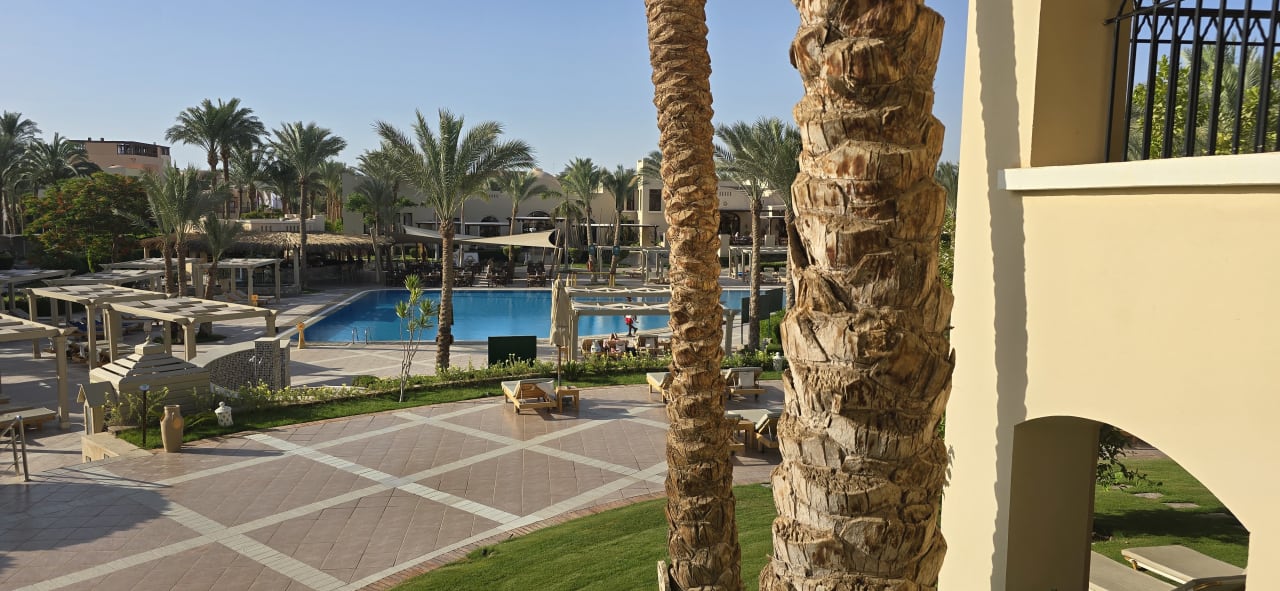 Ausblick Hotel JAZ Makadi Star & Spa