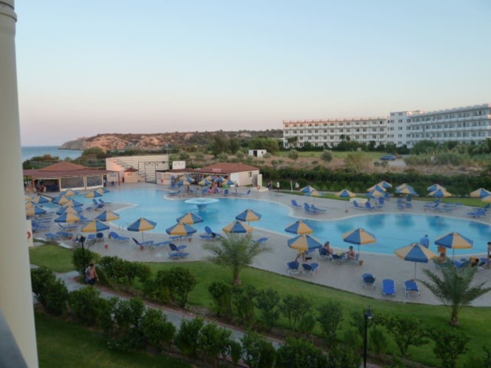 Ausblick Myrina Beach Hotel