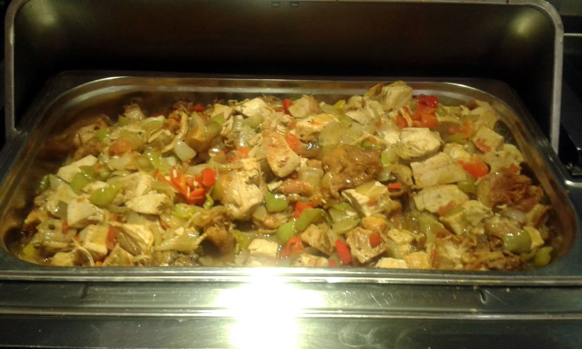 Sehr lecker mit Paprika Adalya Ocean Deluxe