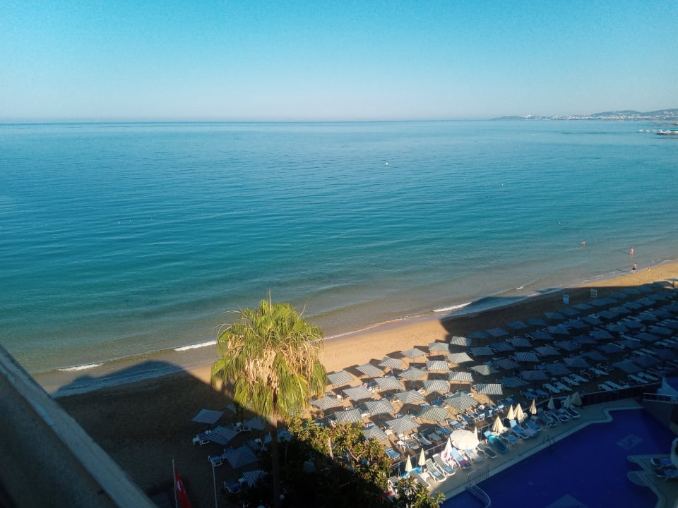 Ausblick Aska Hotel Just in Beach