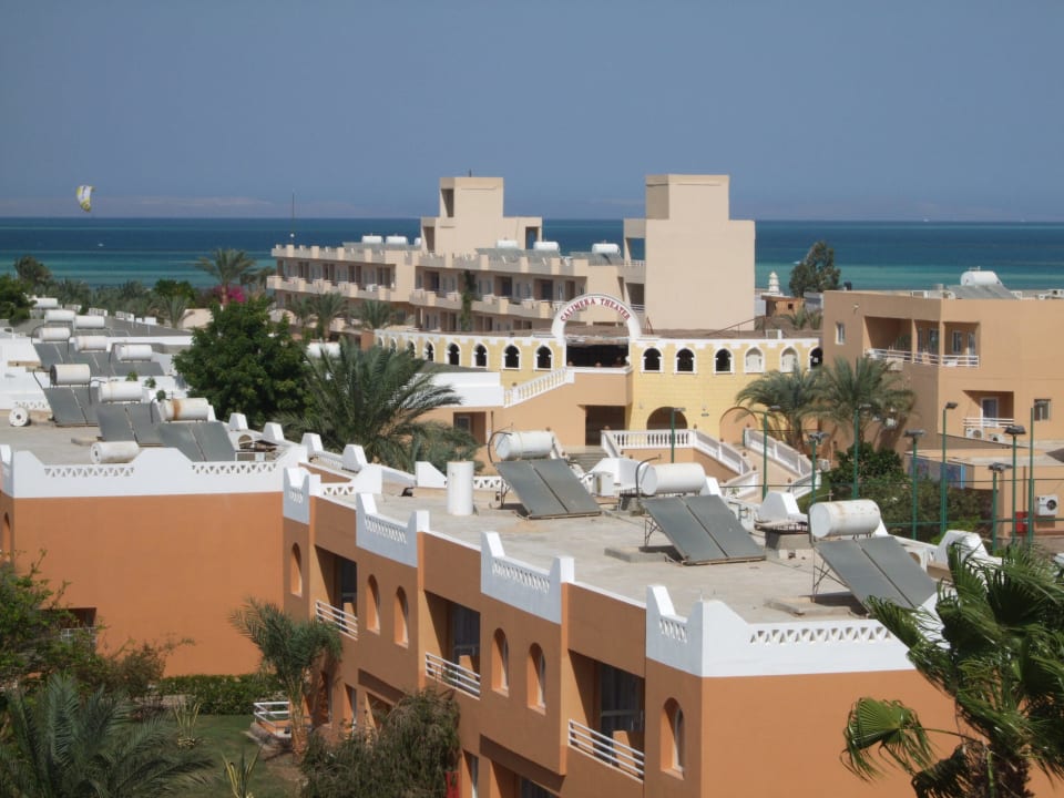 Von oben  Golden Beach Resort