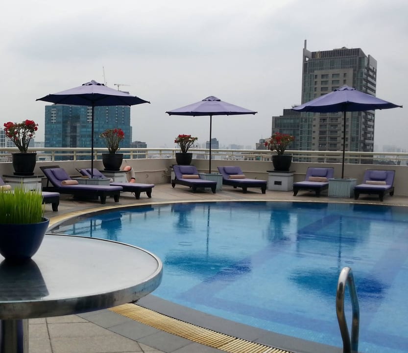 Pool mit toller Aussicht! Hotel Sofitel Plaza