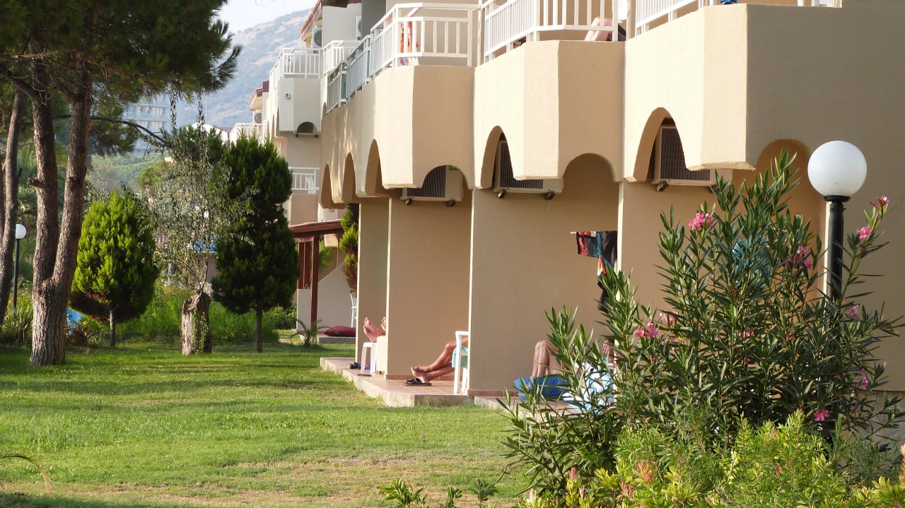 Das erste und zweite Zimmer das wir hatten Ephesia Holiday Beach Club