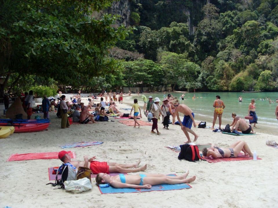 Touristenmassen Hotel Railay Bay Resort & Spa