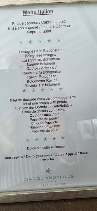 Gastro Iberostar Selection Diar El Andalous