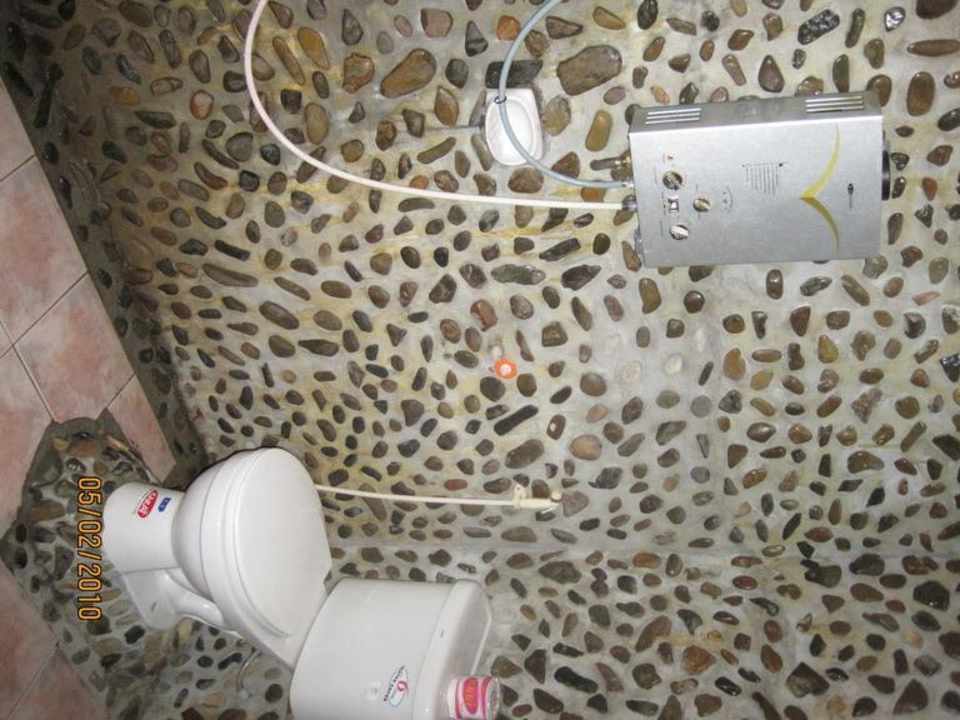 Badezimmer- Dusche Hotel Khao Sok River Cottages