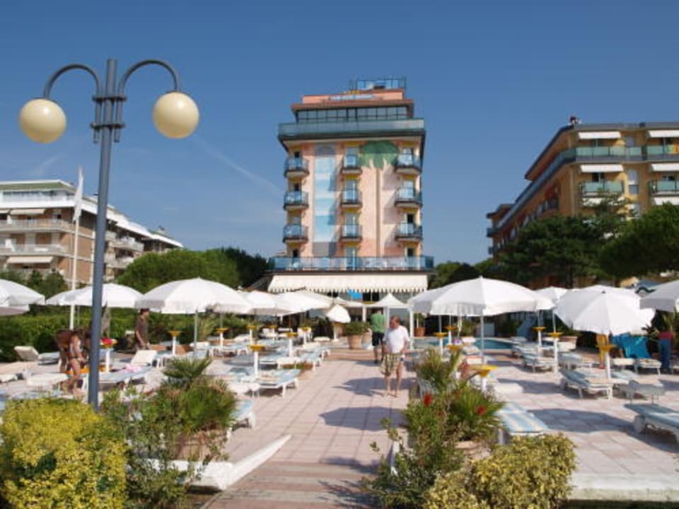 Hotel von der Meerseite aus fotografiert Park Hotel Brasilia