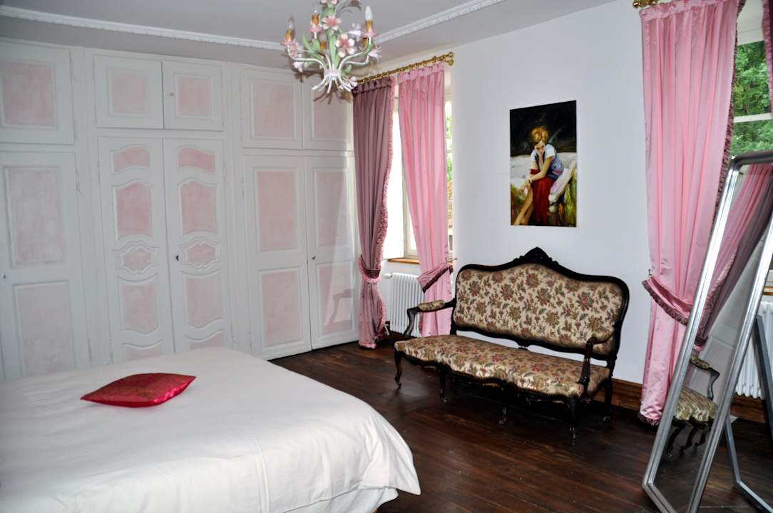 Schlafzimmer Hotel Château De Grunstein