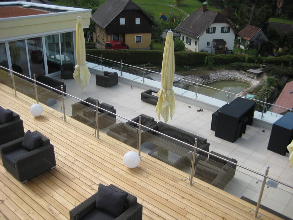 Liegebereich Dachterrasse Dilly - Das Nationalpark Resort