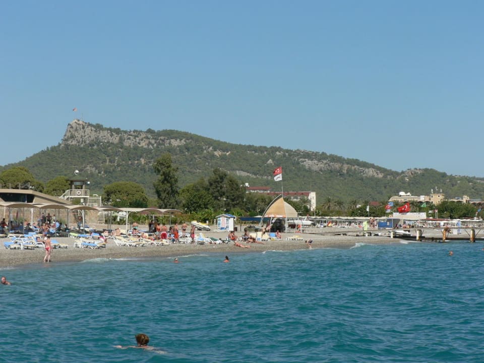 Blick auf den Strand Emelda Sun Club