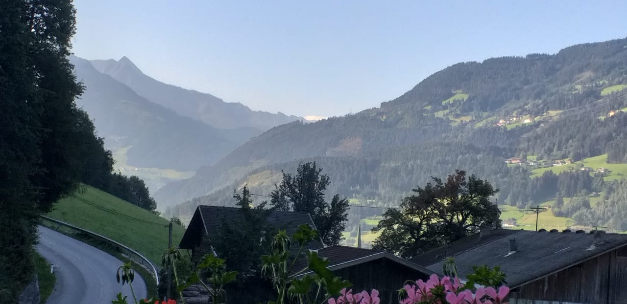 Ausblick Märzenklamm - Hotel. Gasthof