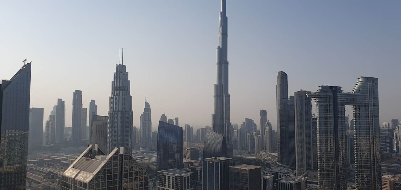 Ausblick Shangri-La Hotel Dubai