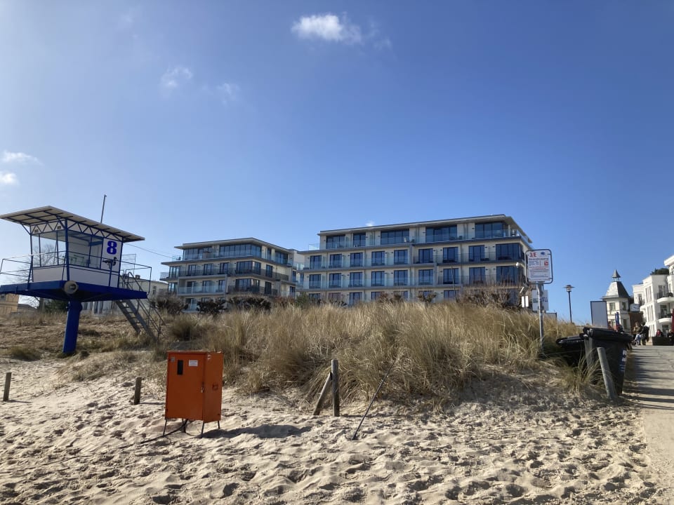 Außenansicht SEETELHOTEL Kaiserstrand Beachhotel