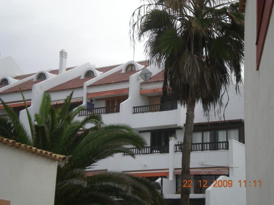 Die Balkons in Richtung Pool Parque Santiago III Official