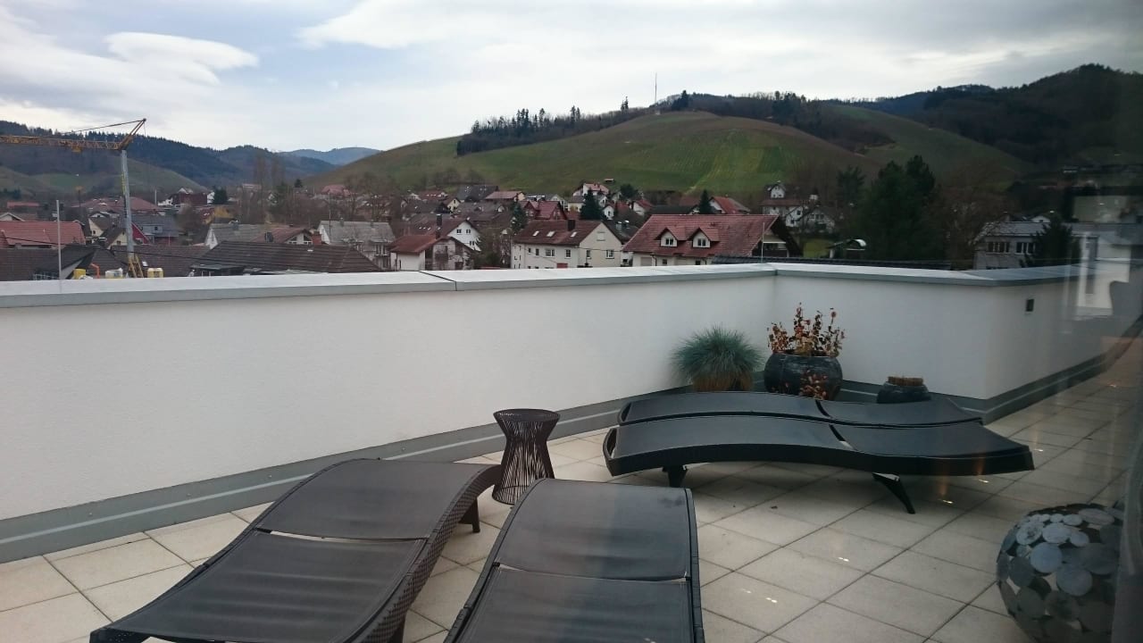 Wellnessbereich - Außenbereich Hotel Ritter Durbach