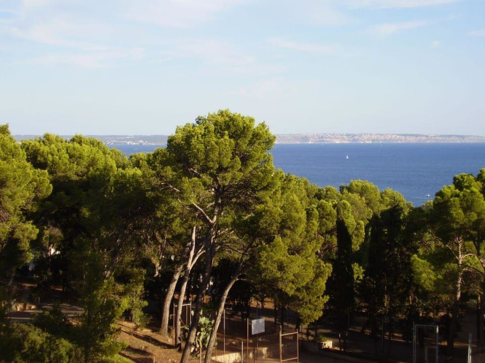 Blick von unserem Balkon BQ Belvedere Hotel