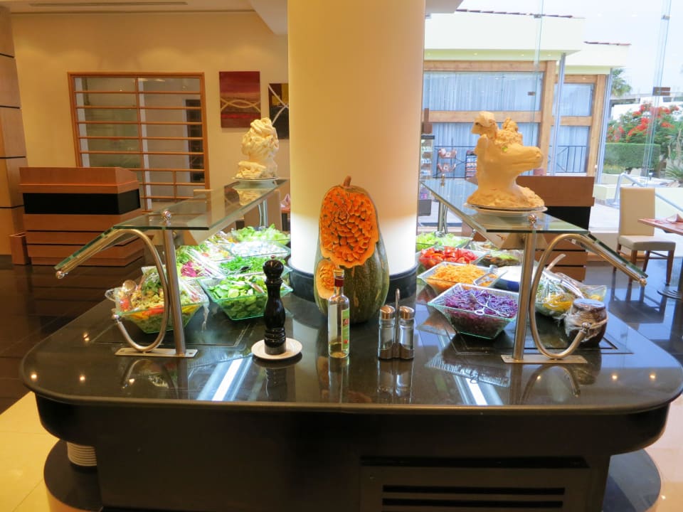 Salatbuffet neuer Speisesaal Palm Beach Resort