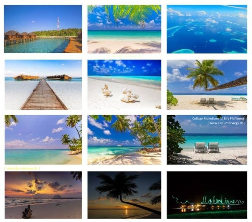 Der tägliche Augenschmaus Angaga Island Resort