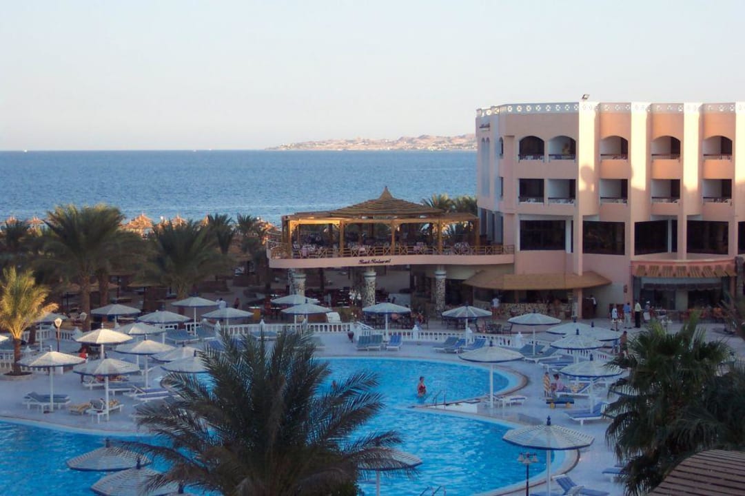 Blick vom Balkon Beach Albatros Resort