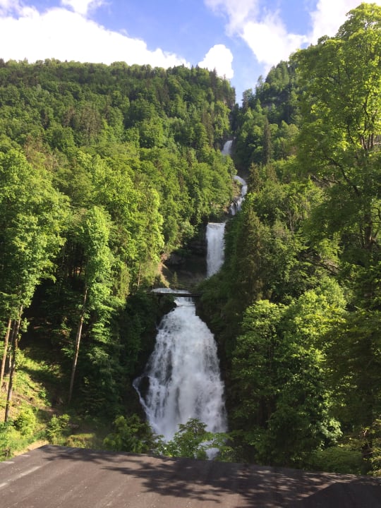 Ausblick Grandhotel Giessbach