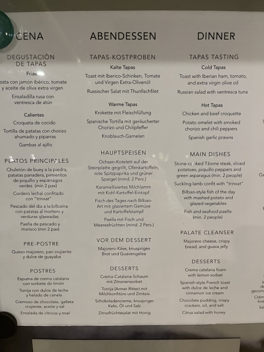 Gastro Hotel Riu Palace Oasis