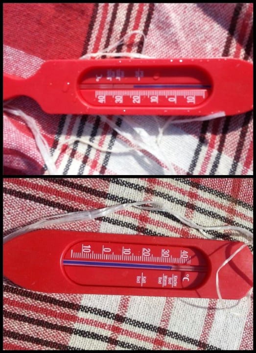 Temperaturen im November Wasser/Luft VONRESORT Golden Coast