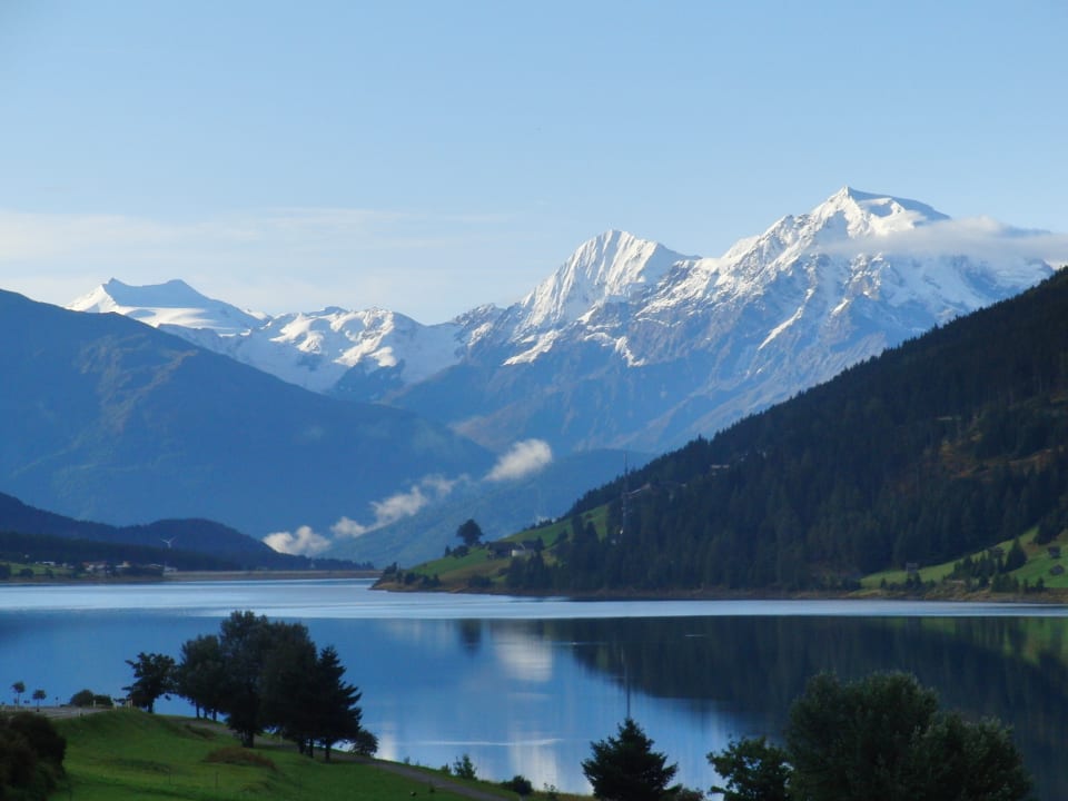 Ausblick Hotel Am Reschensee