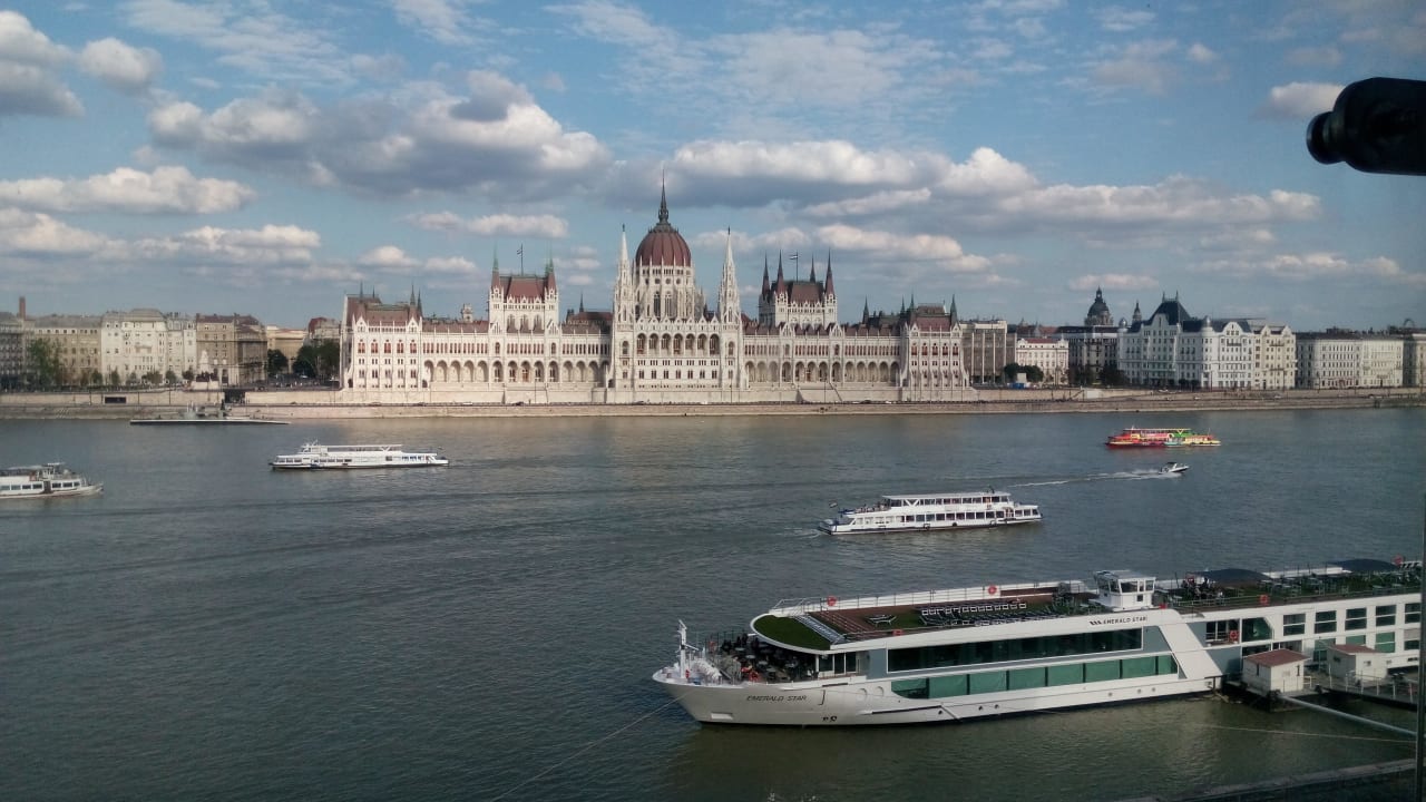 Widok Hotel Novotel Budapest Danube