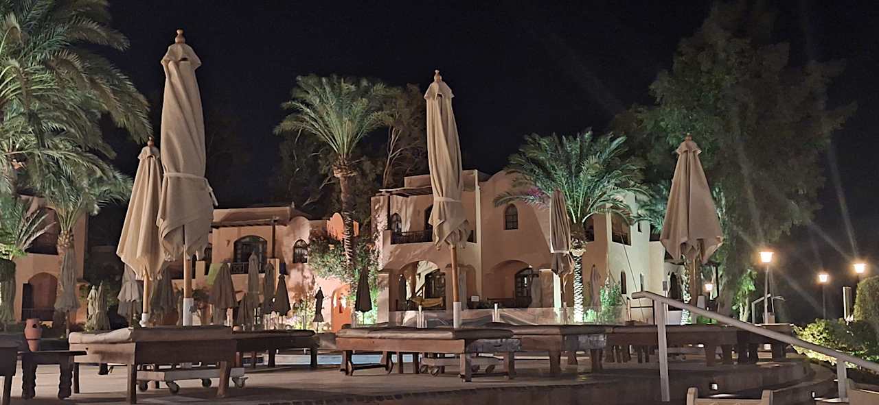 Außenansicht Sultan Bey Hotel, El Gouna