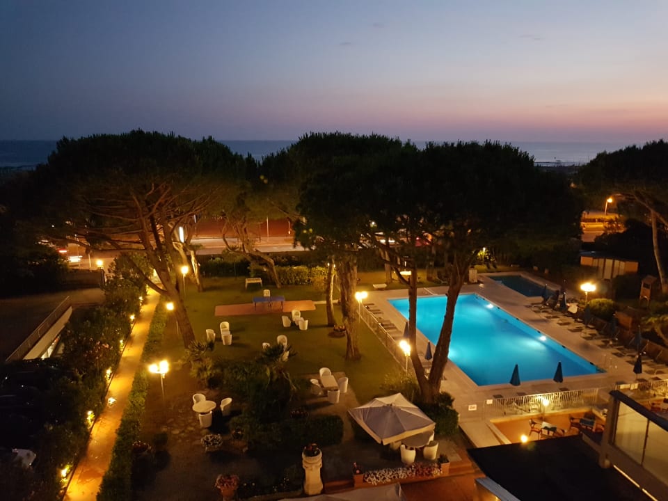 Ausblick Versilia Palace Hotel
