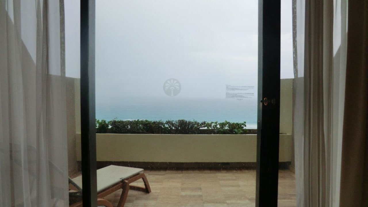 Ausblick zum Balkon Paradisus Cancun