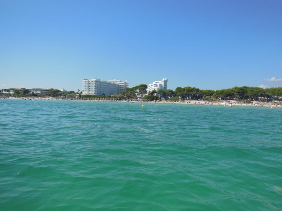 Anlage vom Meer aus gesehen 1 Playa Esperanza Resort