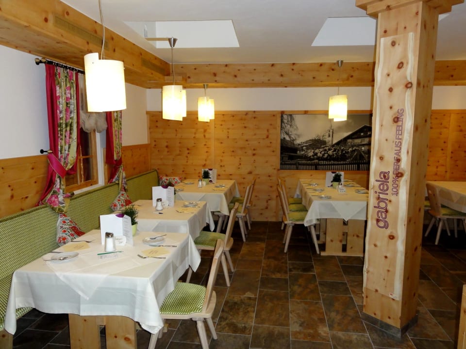 Rustikaler Teil des Hotel-Restaurants Hotel Gabriela und Gabriela Appartemtents